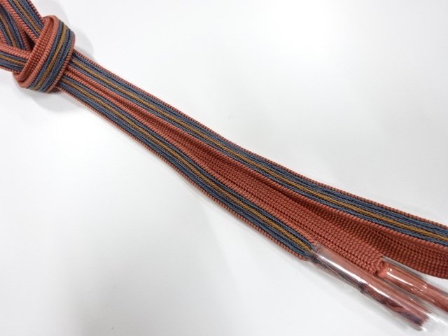 未使用品　正絹　手組帯締め